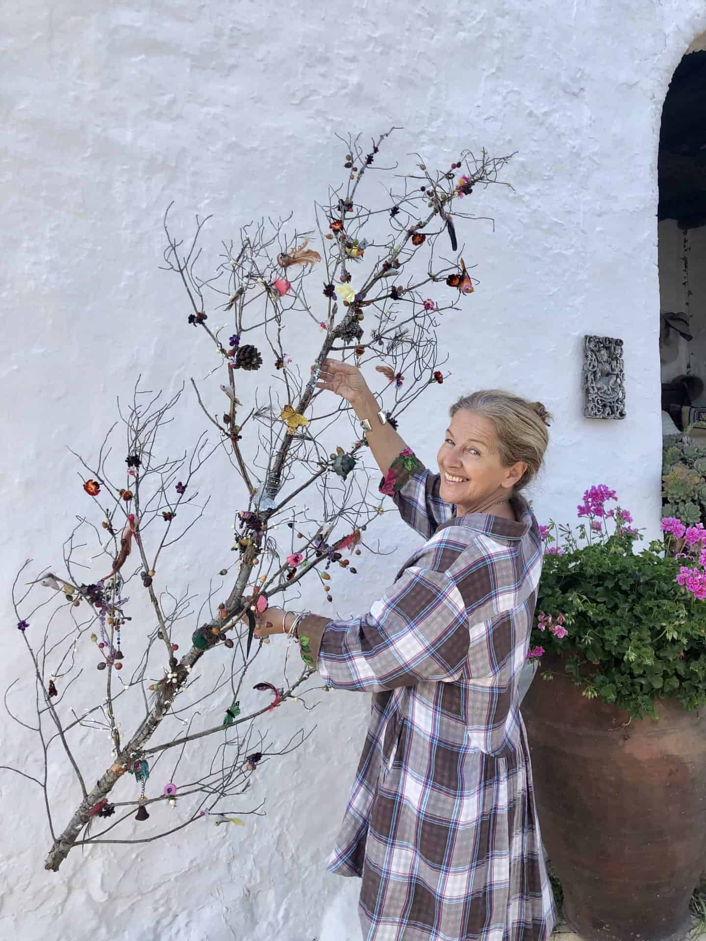 decorating branches